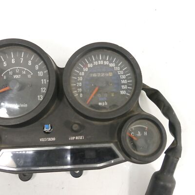 A Kawasaki ZX-10 1000 B Cockpit 26722KM Speedometer Tachometer