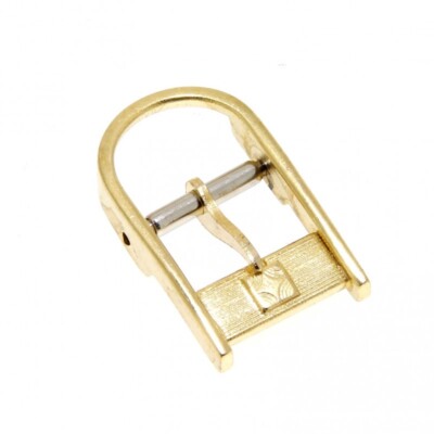 Zenith Vintage Buckle Gold-Plated 10 mm with Round Loop NOS