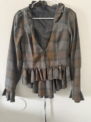 Torrid Outlander Tartan Lons Sleeve Top