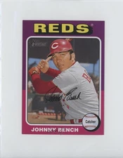 2024 Heritage Oversized 1975 Topps Baseball Box Loaders Johnny Bench HOF 1i3s