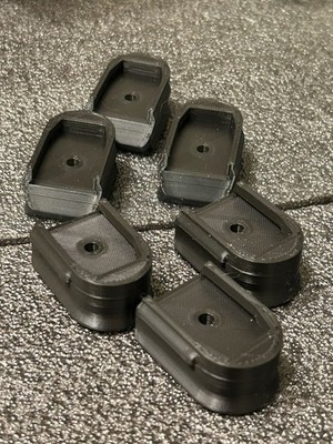 3-Pack CZ P10S Mag Grip Extension - Base Pad Adapter for CZ P10 S / P10 C 9mm