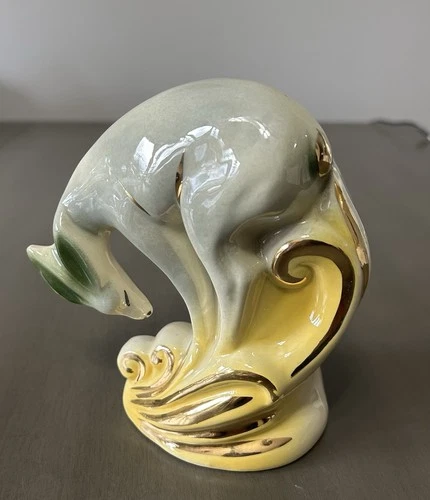 Vintage Shawnee Deer Planter