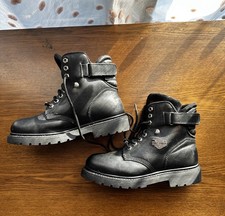 harley davidson - leather biker boots - 7