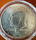 1964 Kennedy Half Dollar 90% SILVER US Coin Circulated JFK Half