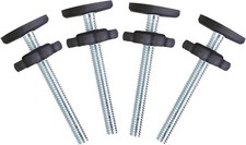 4 Pack Baby Gate Replacement Parts Threaded Spindle Rod 8MM M8 , Screw Bolts Har