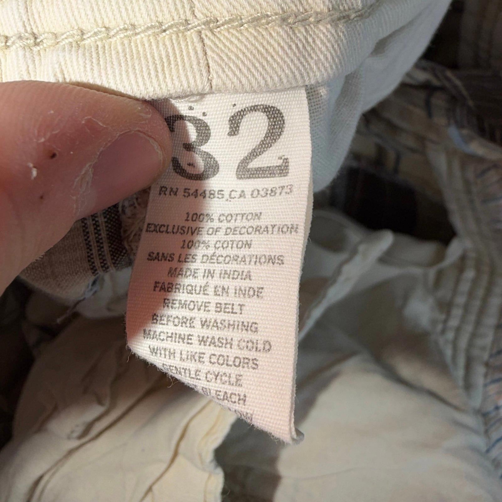 American Eagle Madras Patchwork Chino Shorts Mens… - image 4