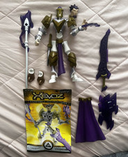 Hasbro Xevoz ARCASTER RUNESLAYER Neo-Sapien Figure Loose 2004 HTF Stikfas