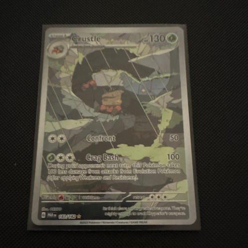 Crustle 183/182 Sv04: Paradox Rift Holo Illustration Rare Pokémon TCG