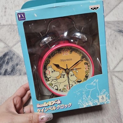 Moomin Banpresto Alarm Clock Red Retro Rare Prize Japan Limited