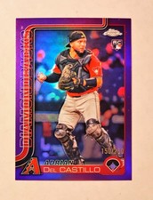 Adrian Del Castillo 2025 Topps Chrome RC  PURPLE REFRACTOR 150/250 #240 T6