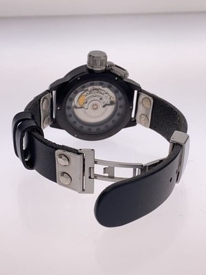 U-BOAT Classico U-5365 Automatic Watch with Black Dial and Rubber Strap from JPN