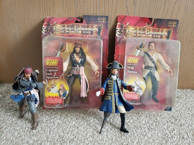 Pirates of the Caribbean At Worlds End Will Turner & Jack Sparrow Figures 