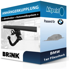 BRINK Anhängekupplung abnehmbar passend für BMW 1er Fliessheck 07.2024-jetzt neu