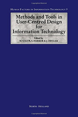 Methods and Tools in User-centred Design for Information Technology: v. 9 (Human