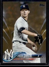 2018 Topps Series 2 GOLD #497 Chasen Shreve #1465/2018 Dodgers