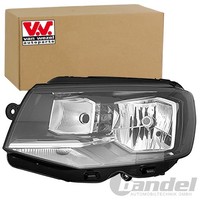 VAN Wezel Hauptscheinwerfer H4 Links Passend FüR VW BUS Multivan Transporter