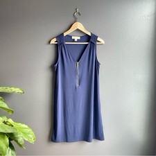 MICHAEL Michael Kors Navy Blue Zip Dress- Women’s size Small