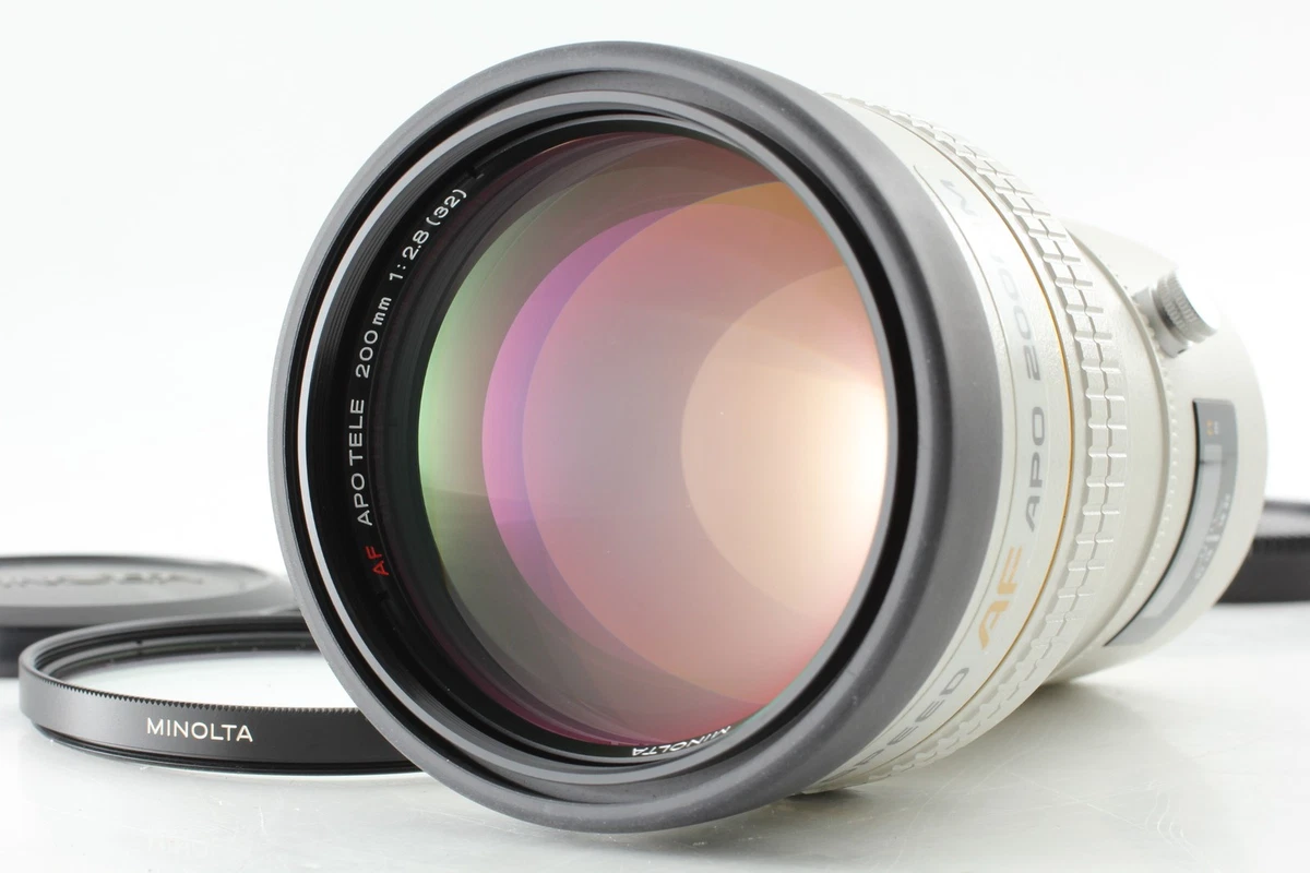 Minolta f/2.8 Camera Lenses 200mm Focal for sale | eBay
