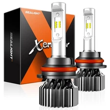 SEALIGHT Fog Light Powersport, 40,000LM 7 times Brightness 9007 Bulbs or fog,...