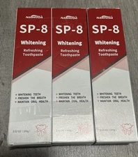 3x Tubes Cophksu SP10 Probiotic Bright and White Dental Toothpaste
