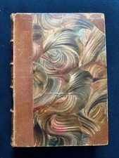 1914 Leather Bound Dansk ordbog for folket Vol 2 / udarbejdet af B.T. Dahl...