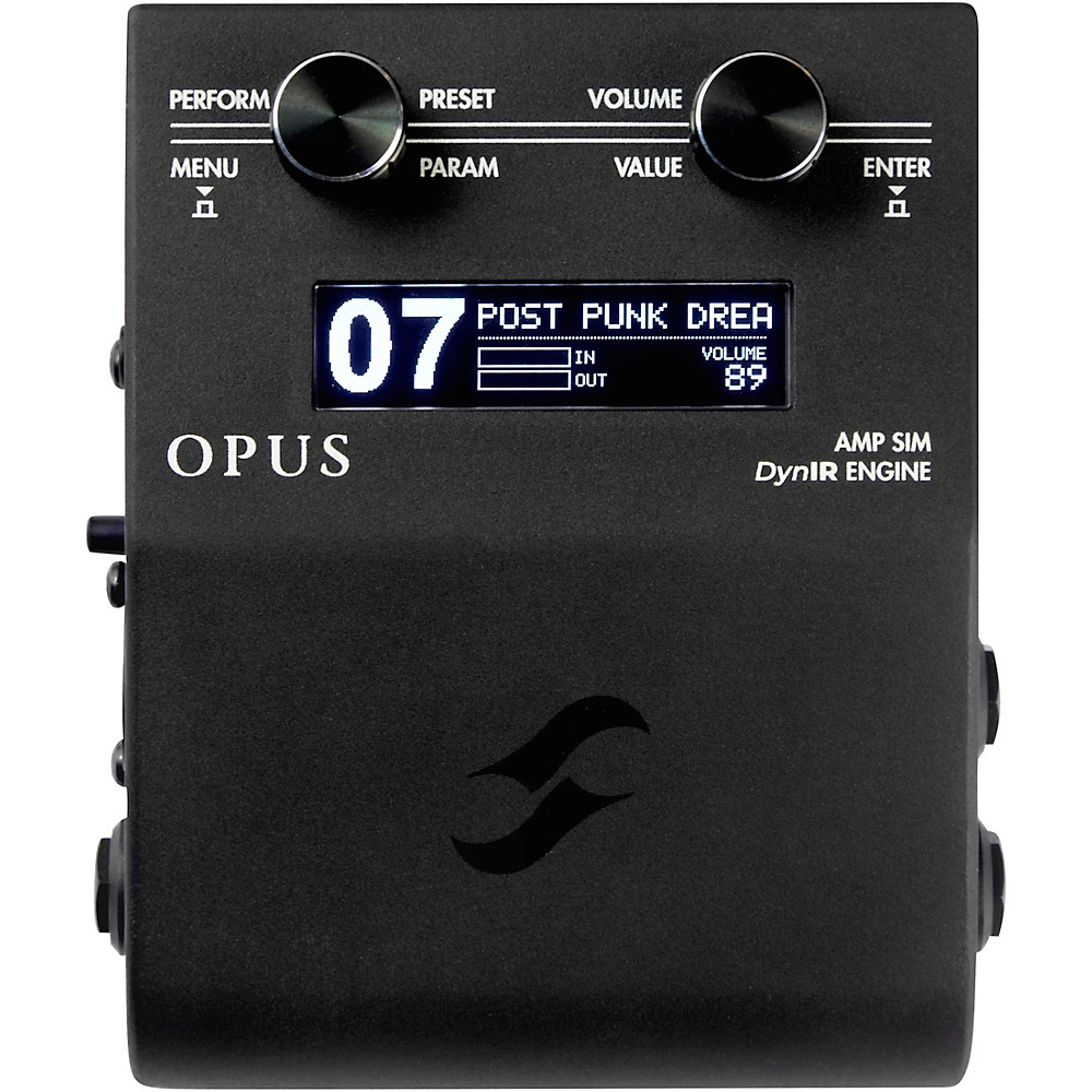 Педаль эффектов Two Notes AUDIO ENGINE от Opus Amp Sim и DynIR Engine Черный 48390₽