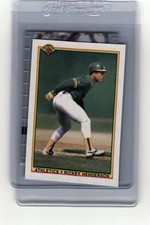 1990 Bowman #457 Rickey Henderson