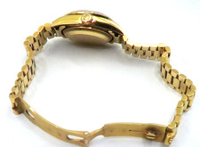 Rolex Lady Datejust 26mm OYSTER PERPETUAL 18K Gold Diamond Bezel White Dial 10