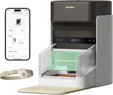 Automatic Cat Feeder with Collar Sensor & App Control for Multi-Cat Homes