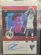 Jarrett Culver 2019-20 Flux Red Auto FR-JCU Timberwolves RC Rookie