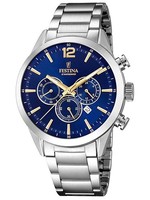 Festina F20343/2 Timeless Chronograph Herrenuhr 43Mm 10ATM