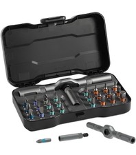 24 in 1 Magnetic Screwdriver Set,DIY Ratchet Screwdriver Set,Multi Bit Drive Set