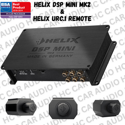 HELIX DSP MINI MK2+HELIX URC.1 Cotroller *MADE GERMANY* 4IN 6 OUTPUTS-BRAND NEW
