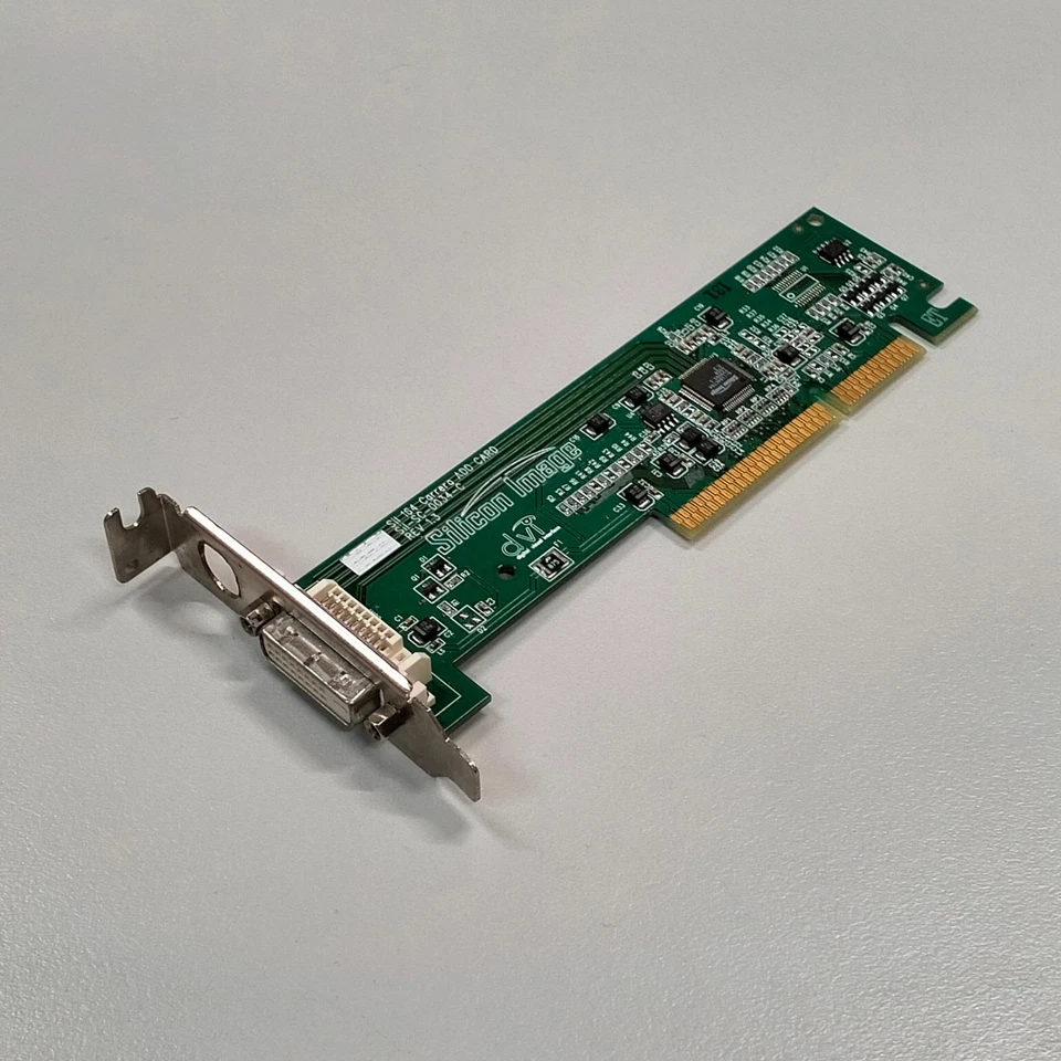 Silicon Image DVI-D Graphics AGP Low-Profile Card Carrera Sil 164 Dell 08M206 - Image 3 of 4