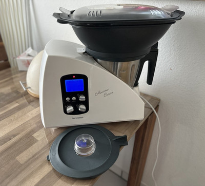 SilverCrest Monsieur Cuisine SKMH 1100 A1 Küchenmaschine 1100W 2L Turbo Dampfgar