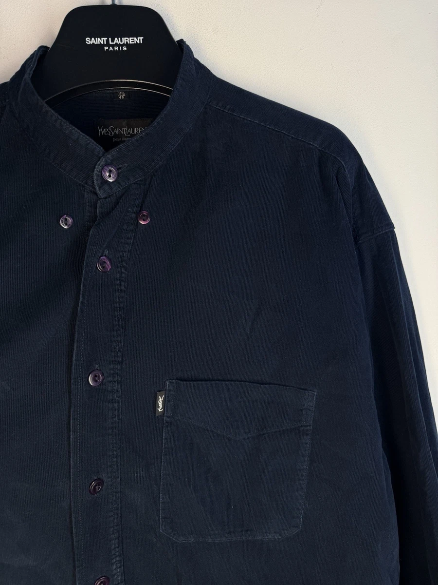 Yves Saint Laurent 長袖シャツ 16 (34-35) Saint Laurent Long Sleeve Shirts for Men for sale | eBay