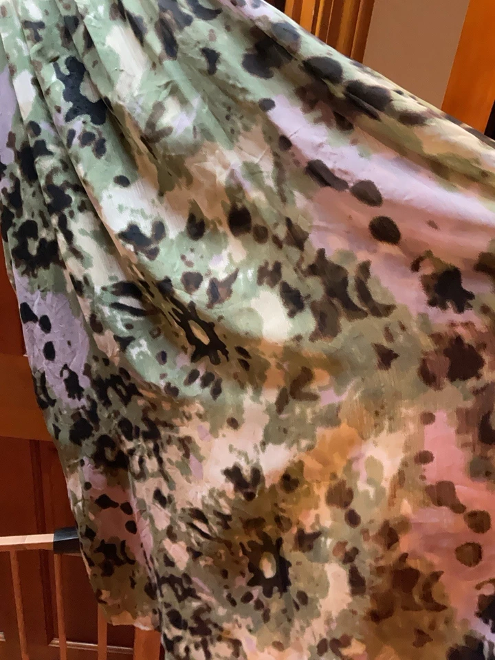 Maxi Vestido Fire Los Angeles Pincel Estampado Abstracto XS Juniors Foto 4 de 4