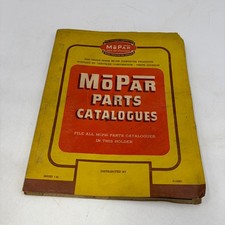 1947-50 Mopar Dealer Parts Catalog Booklets Binder Plymouth Dodge Chrysler 1947-50 Mopar Dealer Parts Catalog Booklets Binder Plymouth Dodge Chrysler