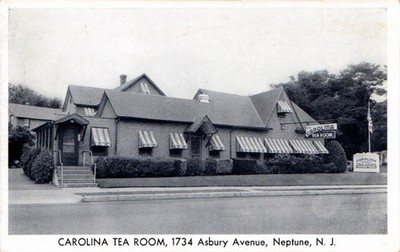 Neptune New Jersey View of Carolina Tea Room Postcard 