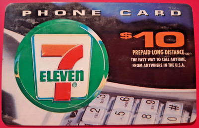 Telefonkarte USA/Kanada PrePaid Long Distance $10 E16