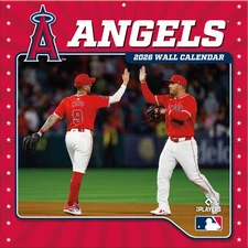 Turner Licensing,  MLB Los Angeles Angels 2026 Wall Calendar, 12'' X 12'', 12-Mo