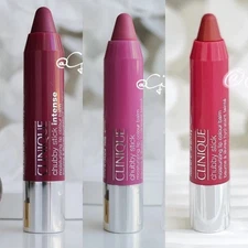 NEW CLINIQUE Chubby Stick Moisturizing Lip Color Balm TRAVEL MINI Size ~ Choose~