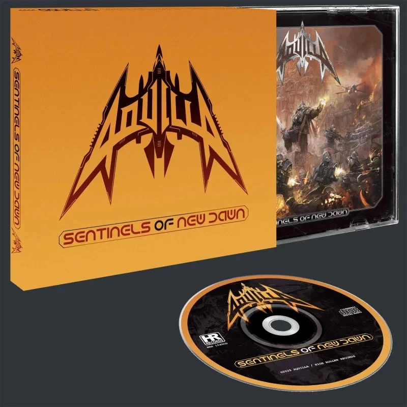 AQUILLA - Sentinels of New Dawn (LIM. SLIPCASE CD*POL HEAVY METAL*AMBUSH*R. WILD - Bild 1 von 2