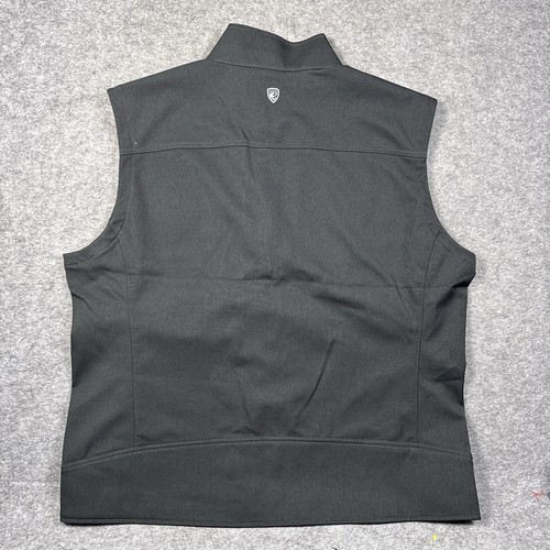 KUHL Vest Mens XXXL Black Winchester White Flyer Impakt Full Zip Pockets NEW NWT - Picture 9 of 12