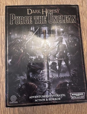 Purge the Unclean: Dark Heresy Warhammer 40K Roleplay RPG