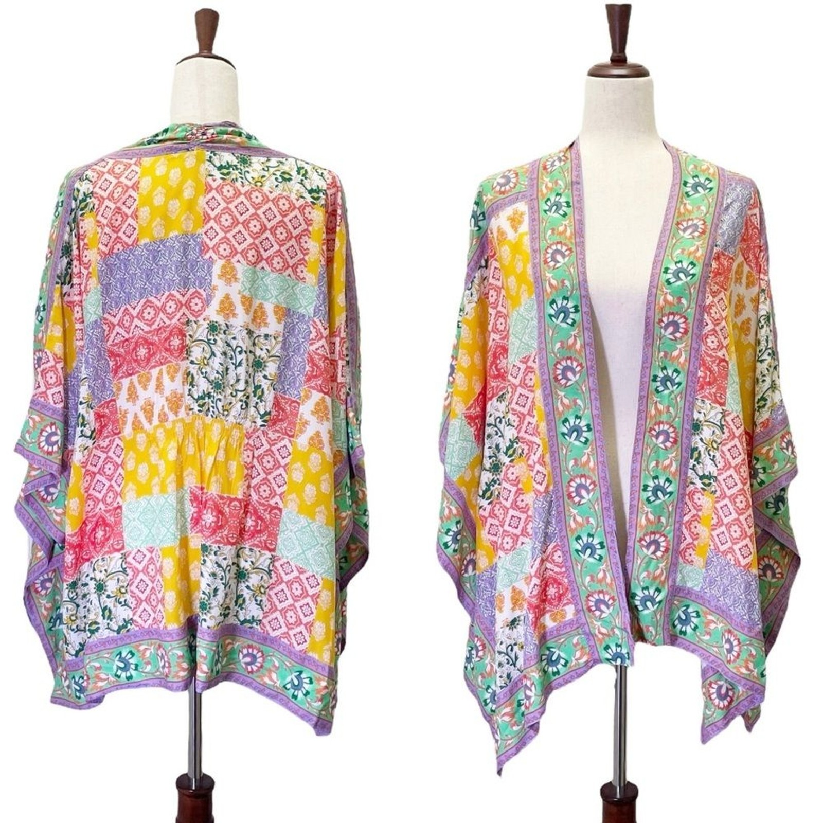 Tolani Collection Raelyn Patchwork Boho Kimono Sw… - image 13
