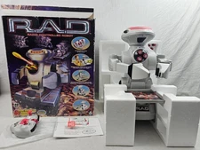 NEW TOYMAX RAD RADIO CONTROLLED ROBOT 80899 PLEASE READ!