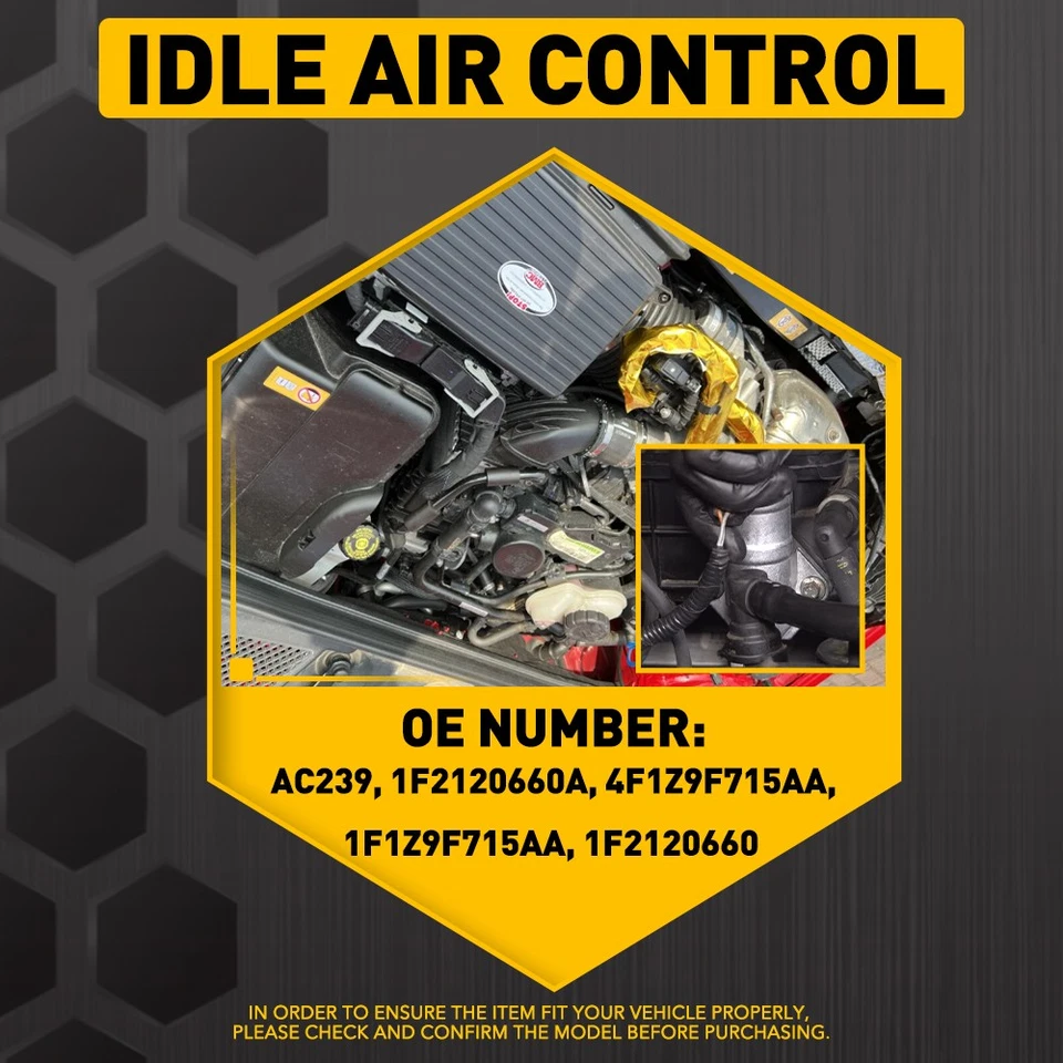 Idle Control Air Valve For IAC 01-08 Mercury Sable Mazda B2300 B3000 Ford Ranger - Image 2 of 4