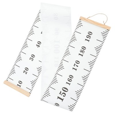  Leinwand-Wandbehang-Lineal, Baby-Wachstumsdiagramm, Kinder-Messlatte, Lineal,