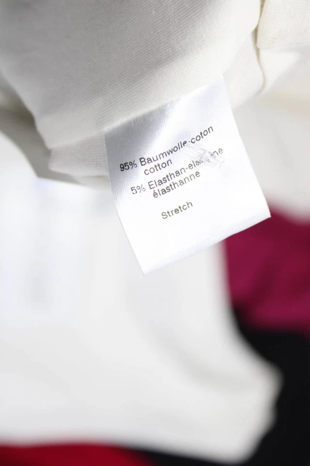 Camiseta sin mangas Akris Punto para mujer cuello cuadrado blanca mezcla de algodón talla 8 Foto 4 de 4